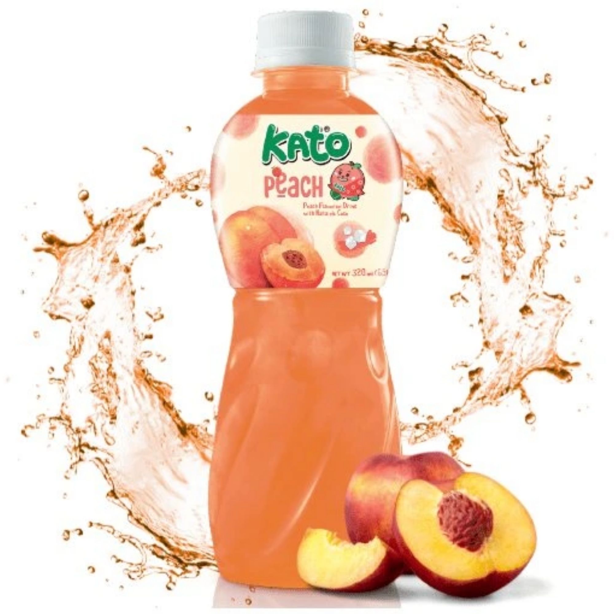 Kato Virsiku mahl Nata de Coco Jelly 320ml